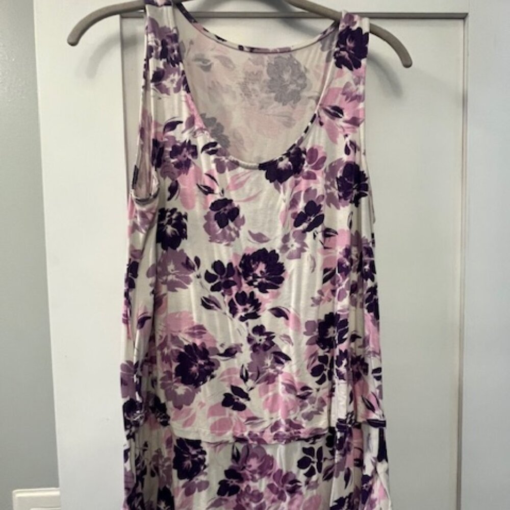 Latched Mama Boyfriend Nursing Swing Tank